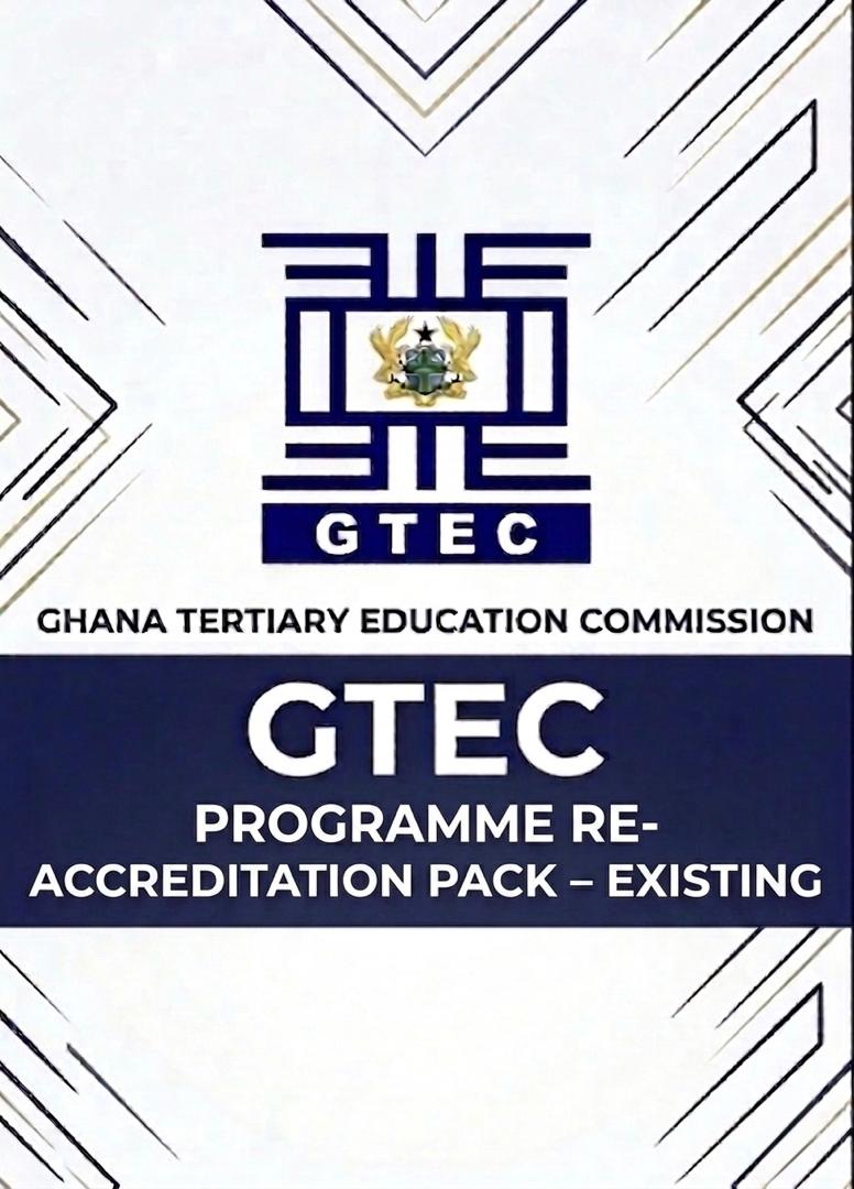 gtec programme re accreditation pack – existing