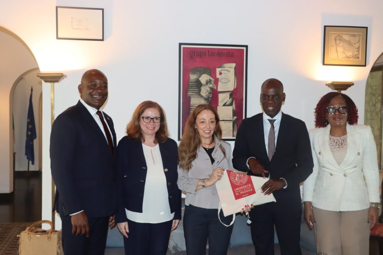 engagement with italian amb.