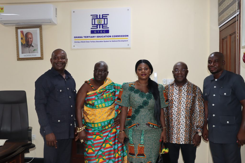 GTEC Engages Ahafo Regional Stakeholders and UMaT on Establishment of Kenyase Campus meet with ahafo image one